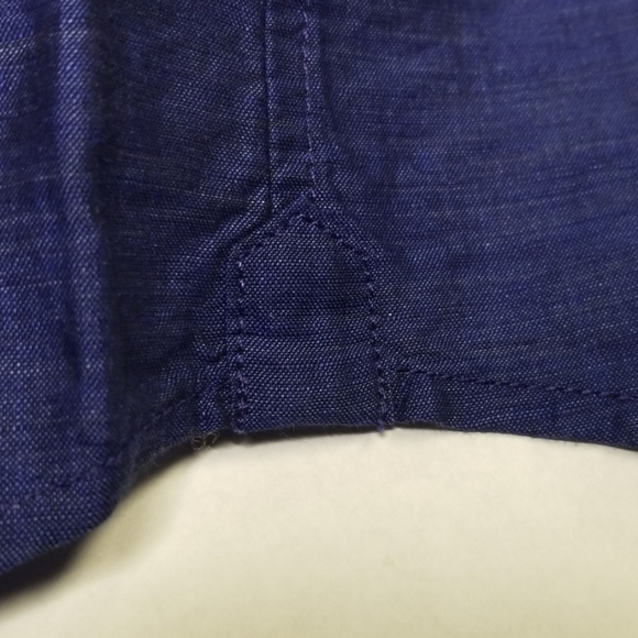 Vince Washed Linen Slim Fit Sport Shirt - Picture 7 of 9